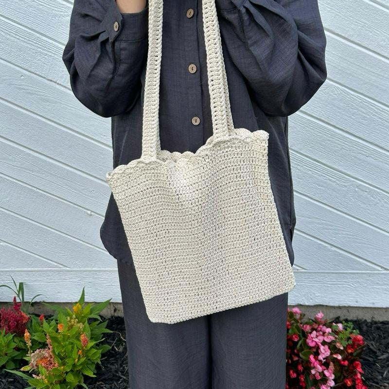 Handmade Crochet Palestine Tote Bag